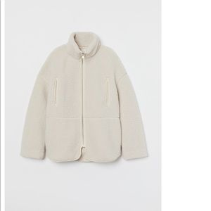 H&M fleece jacket with high collar